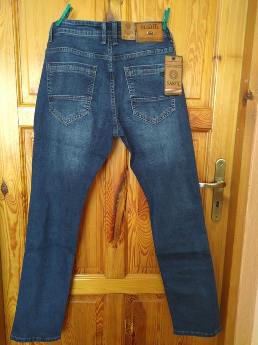 spodnie męskie jeansy XL  36/34