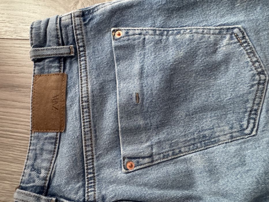 Jeansy niebieskie Zara rozmiar 36