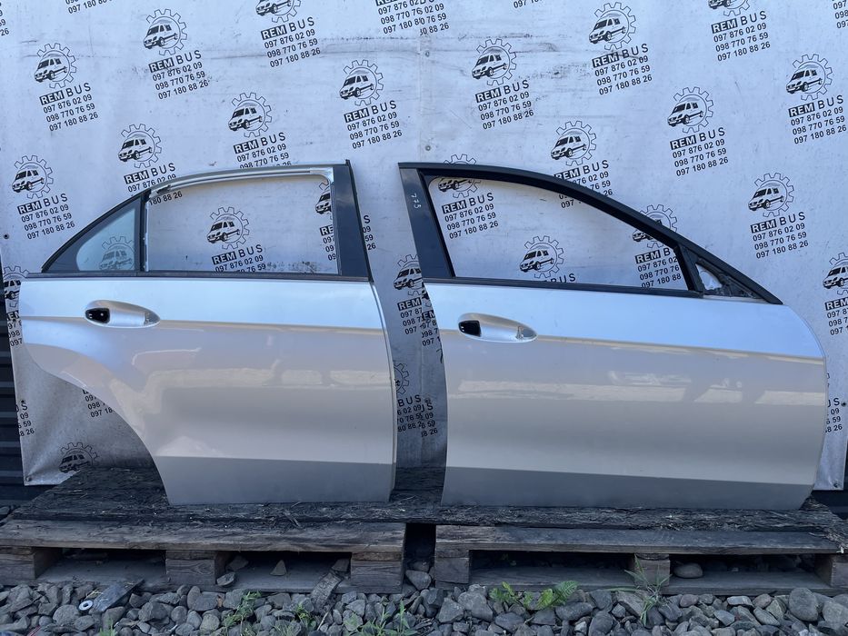 Двері передні задні ліві праві Mercedes W212 колір 775 сірий