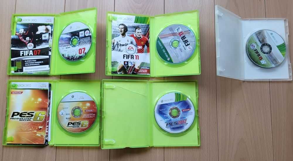 Pack de 6 Jogos de futebol para a xbox 360