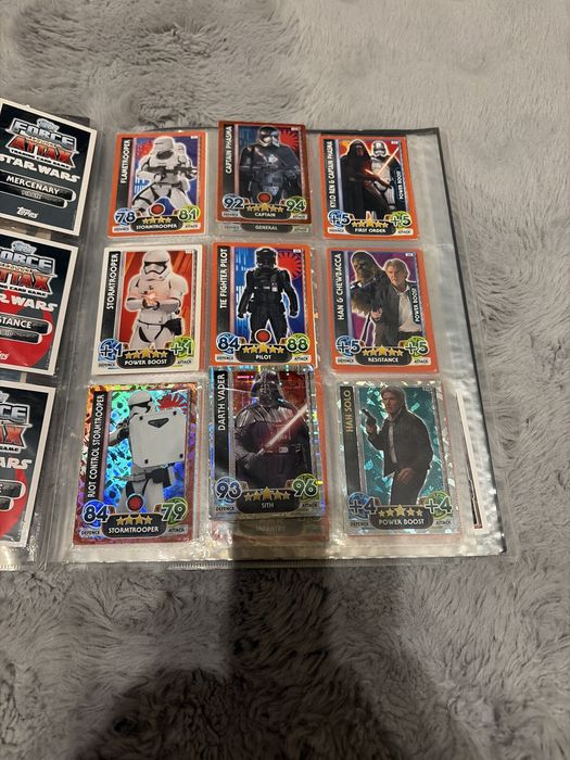 Album z kartami star wars