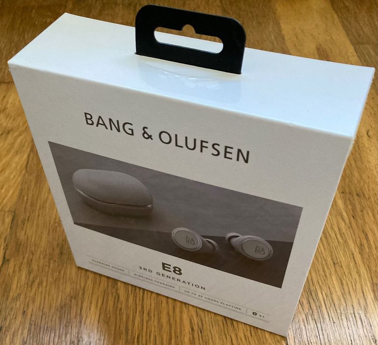 Auriculares Bluetooth Bang&Olufsen E8 (3 Gen)-novos,3 anos de garantia