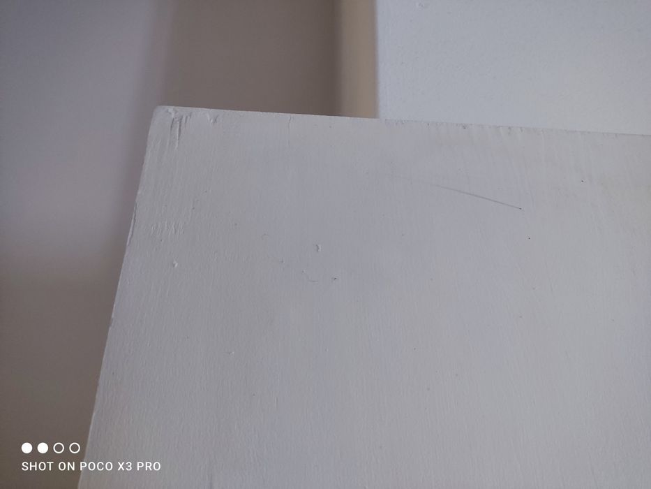 Porta branca de madeira 90/200