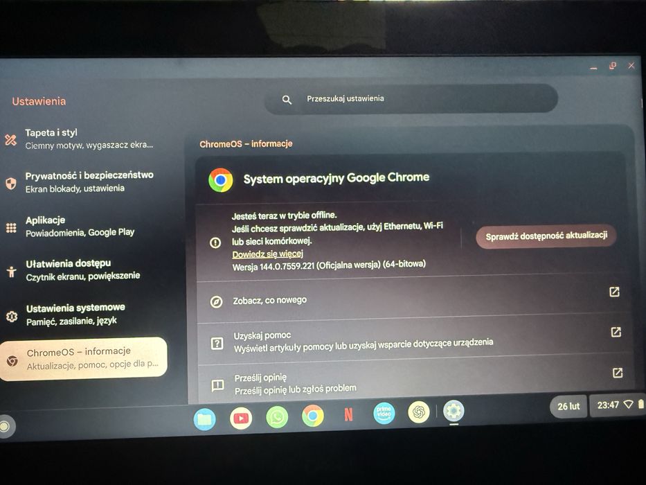 Laptop ChromeBook