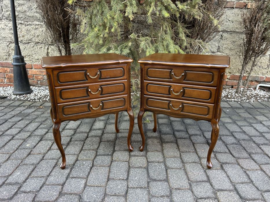 Stylowe Stoliki Ludwikowskie Szafki Noce Komody Ludwik Po Renowacji