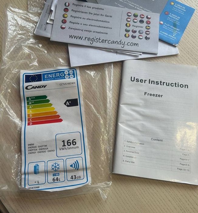 Продам морозилиную камеру Candy