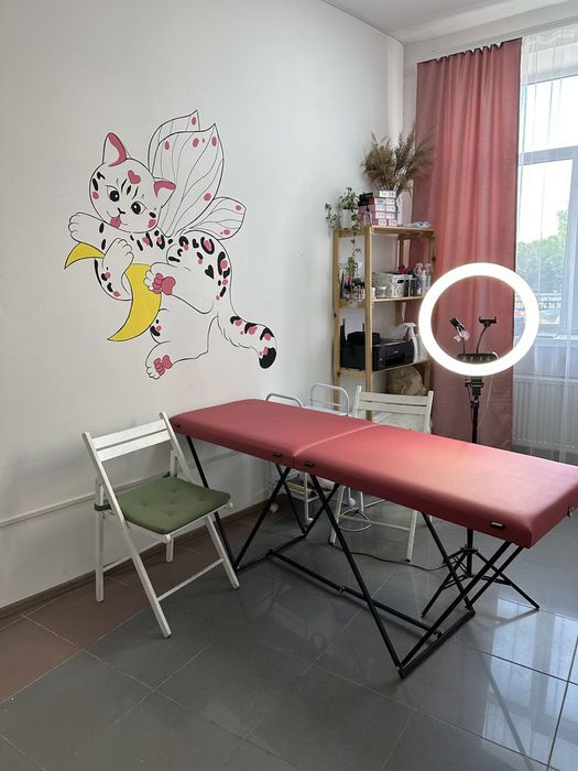 Автоматична кушетка для нарощування вій тату масажу лешмейкера