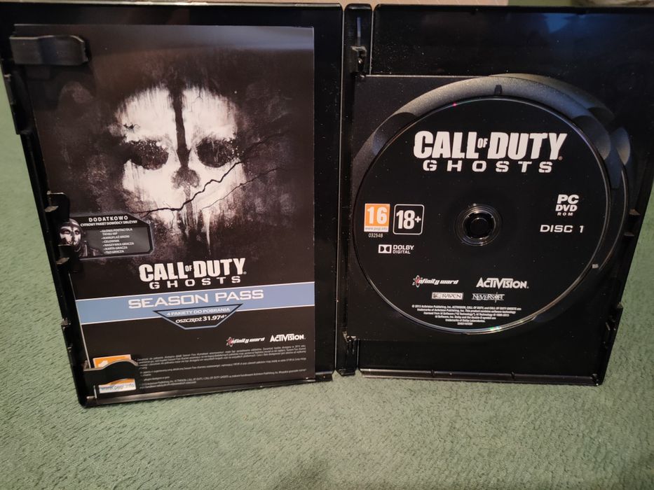 Call of duty ghosts PC 4CD PL Polska wersja językowa