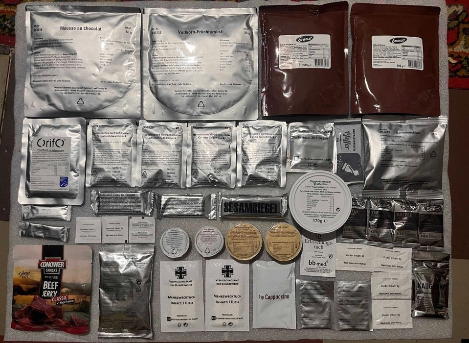 Німецький добовий пайок Nato type2 сухпай бундесвер