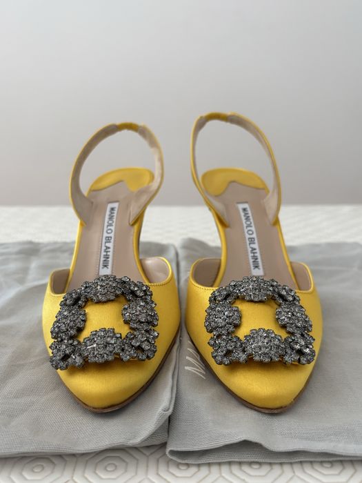 Manolo Blahnik sapatos salto