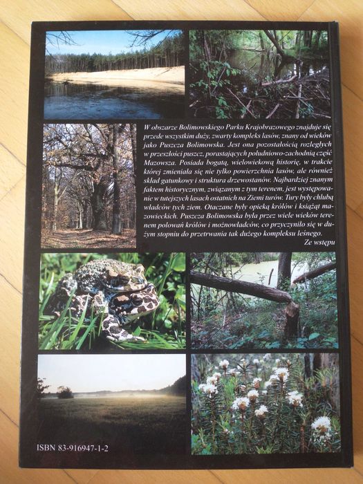 Książka "Bolimowski Park Krajobrazowy. Monografia przyrodnicza"