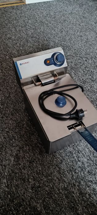 Profesjonalna frytownica HENDI Blue Line – 6L, 3300W | Stan idealny