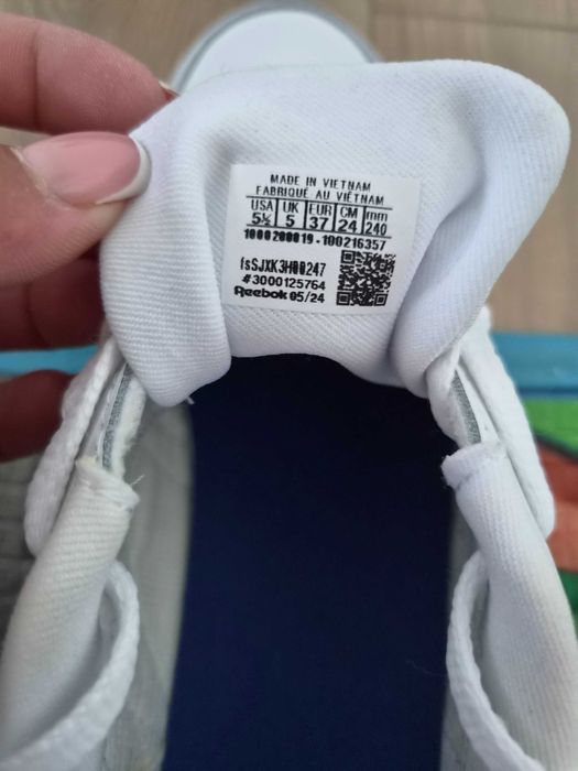 Skórzane buty Reebok
