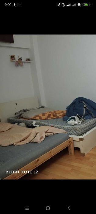 Cama com colchão Capas