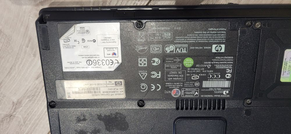 Notebook HP Compaq nc6220