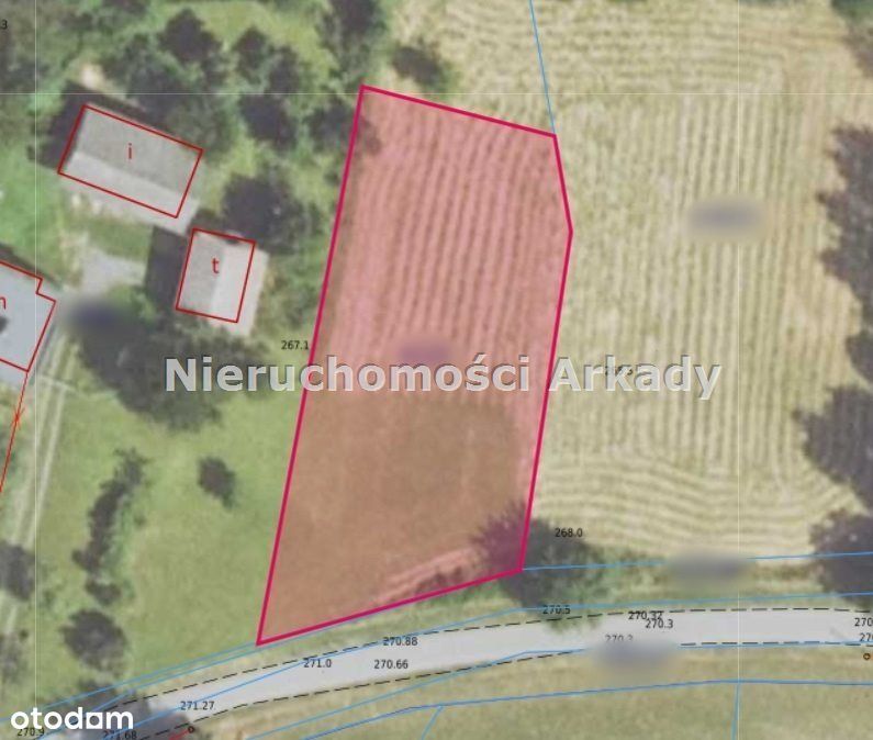 Piękna działka pod lasem