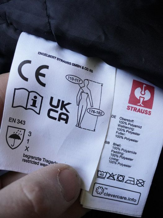 ENGELBERT STRAUSS куртка утеплена чоловіча робочий спецодяг XL