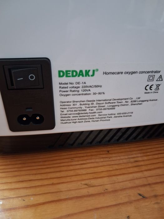 Koncentrator tlenu- Dedakj ( DE- 1A)