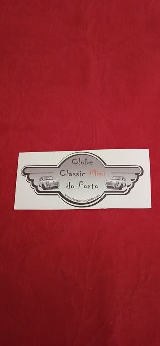 Autocolante Clube Classic Mini do Porto
