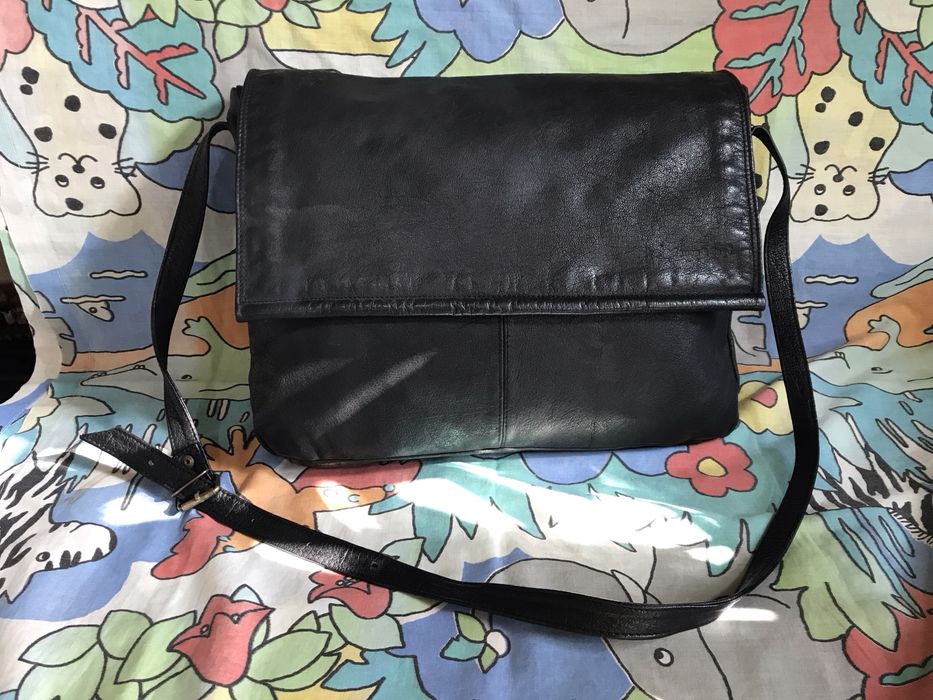 Подарок Вашему мужчине. Большая кожаная сумка Zanon