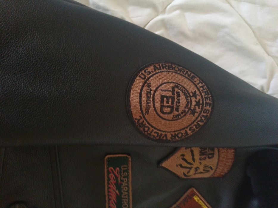 Куртка кожаная Пилот