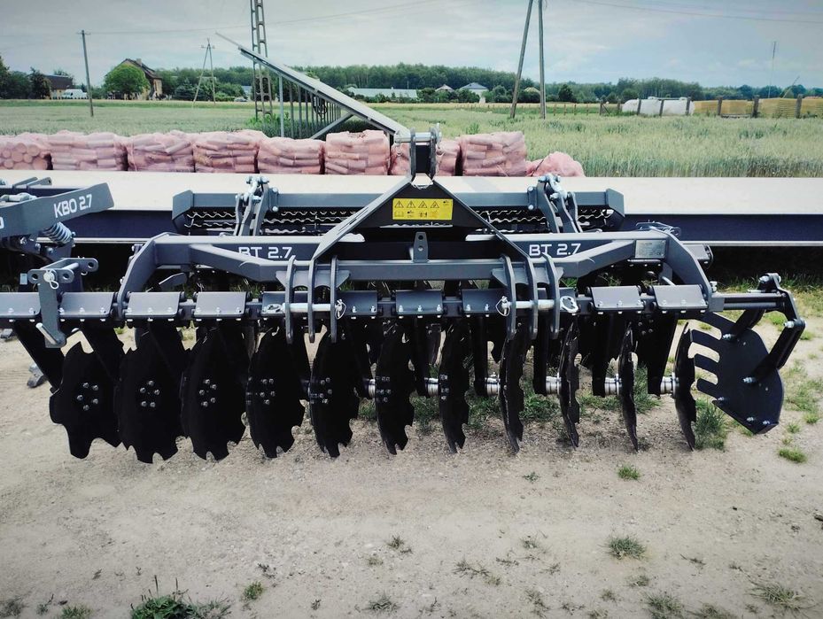 Wyprzedaż! Brona Talerzowa HELAGRO 2.7