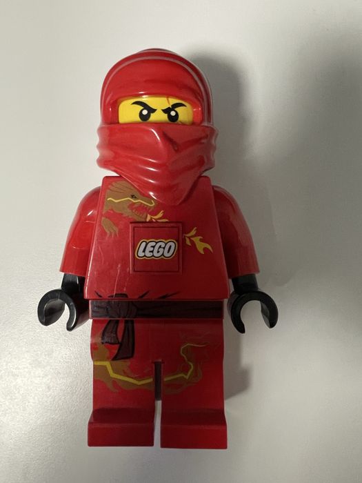 Lega Ninjago Led Torch flashlight XL red Ninja Kai mini figurka