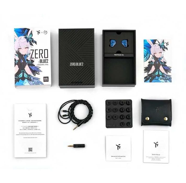 TRUTHEAR x Crinacle Zero: BLUE2 - игровые iem's наушники (2DD)