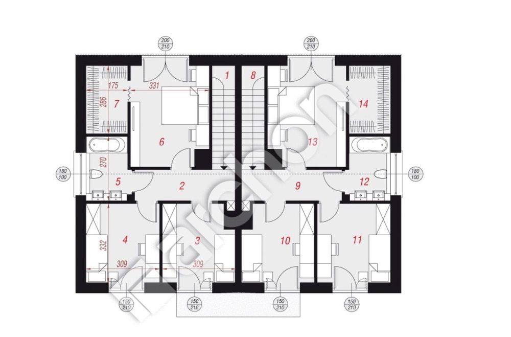 Bliźniak Laszczki 99m2 działka 500m2
