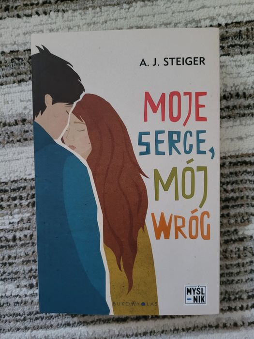 Książka ,, Moje serce, mój wróg" A.J. Steiger