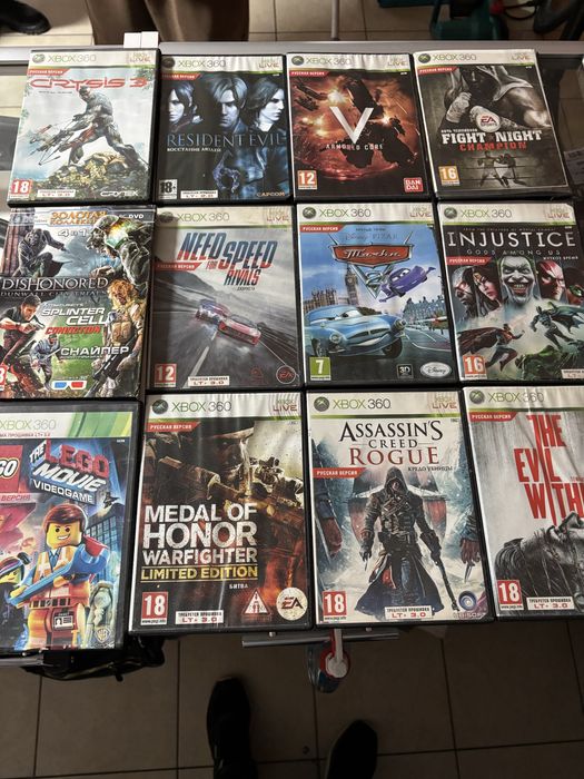 Диски ігрові XBOX 24шт