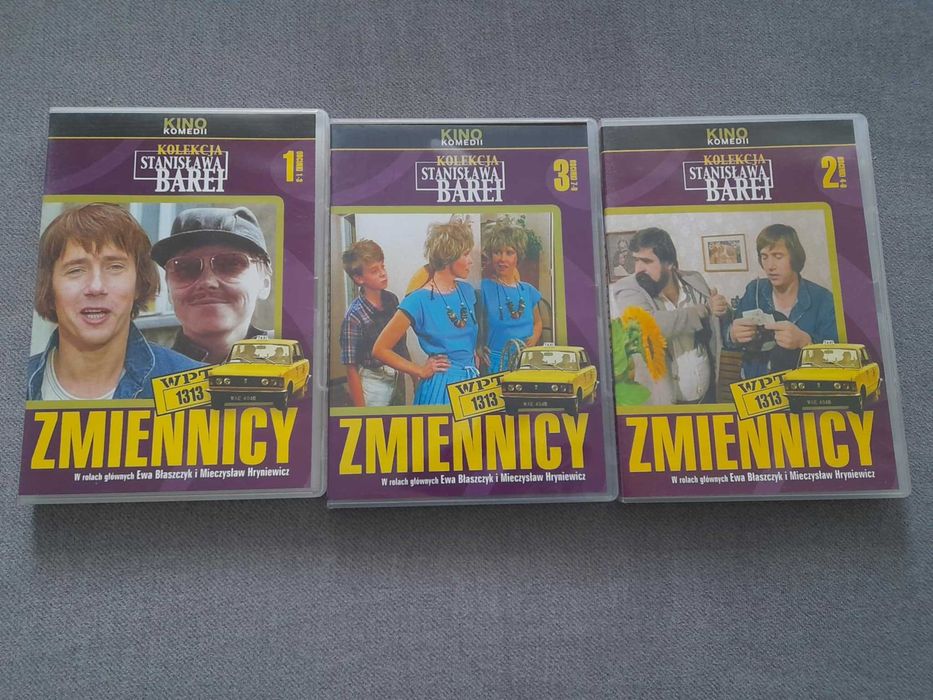 Zestaw filmów Zmiennicy 1,2 i 3 DVD Tanio