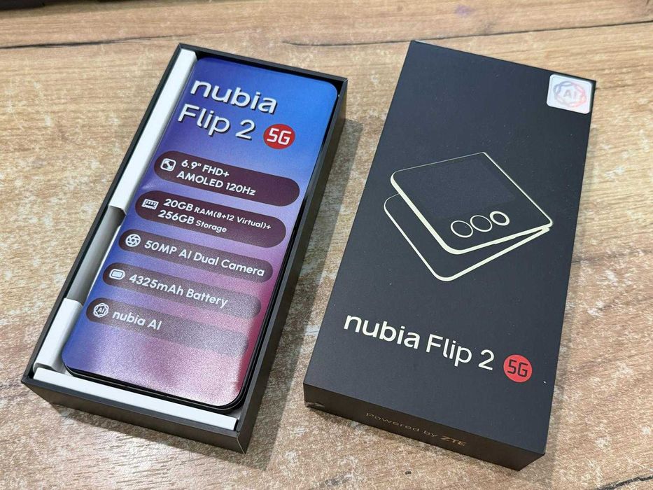 Telefon Nubia Flip 2 5G 8/256GB /Plus