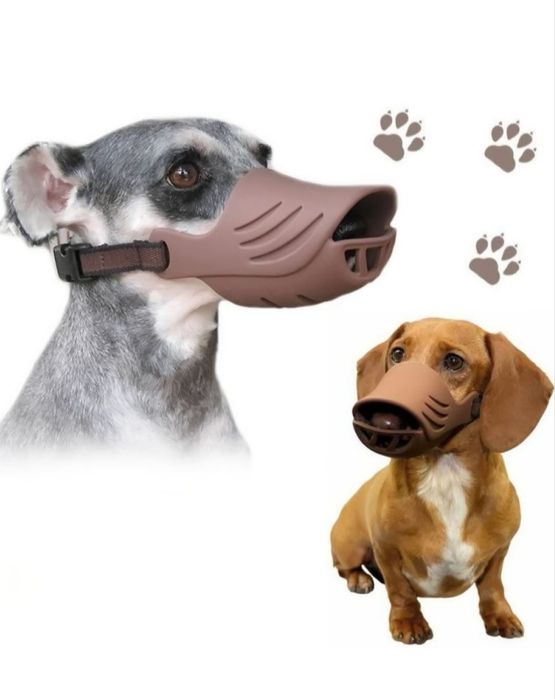 Kaganiec silikonowy rozm. M Artero Silicone Muzzle Cover Brown