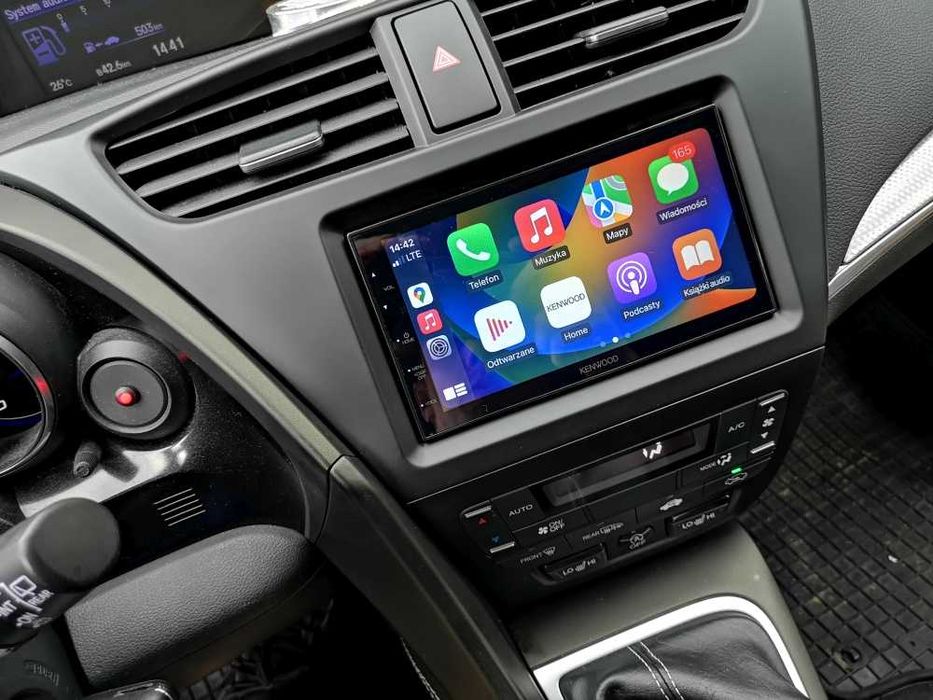 Radionawigacja 2din Kenwood Android Auto Carplay Kamera cofania montaż