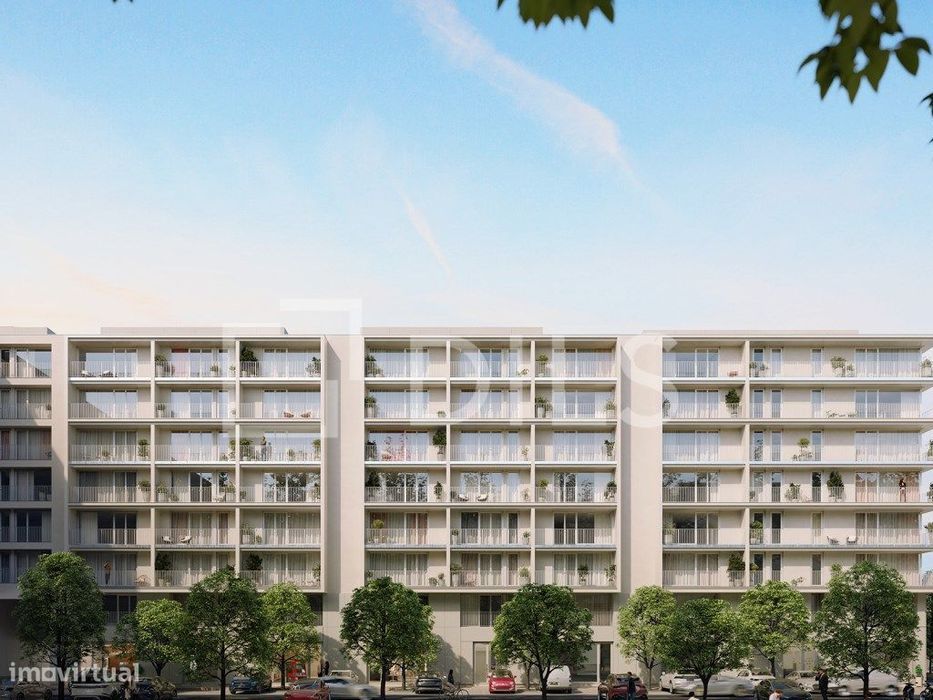 Apartamento T3 com varanda no novo empreendimento no campo Grande
