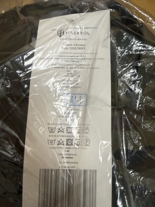 ,,Goretex” wojskowy - ubranie ochronne wz. 128Z/MON