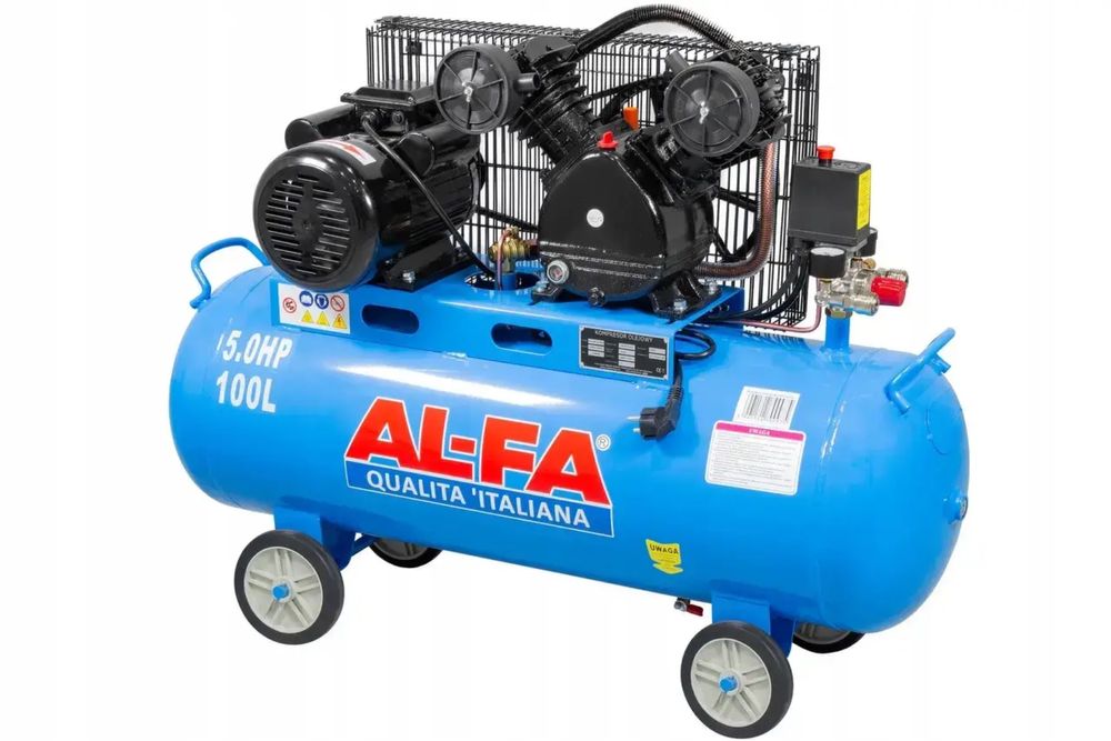 Компресор AL-FA ALC100-2 | 660л/хв | 3.8 кВт
