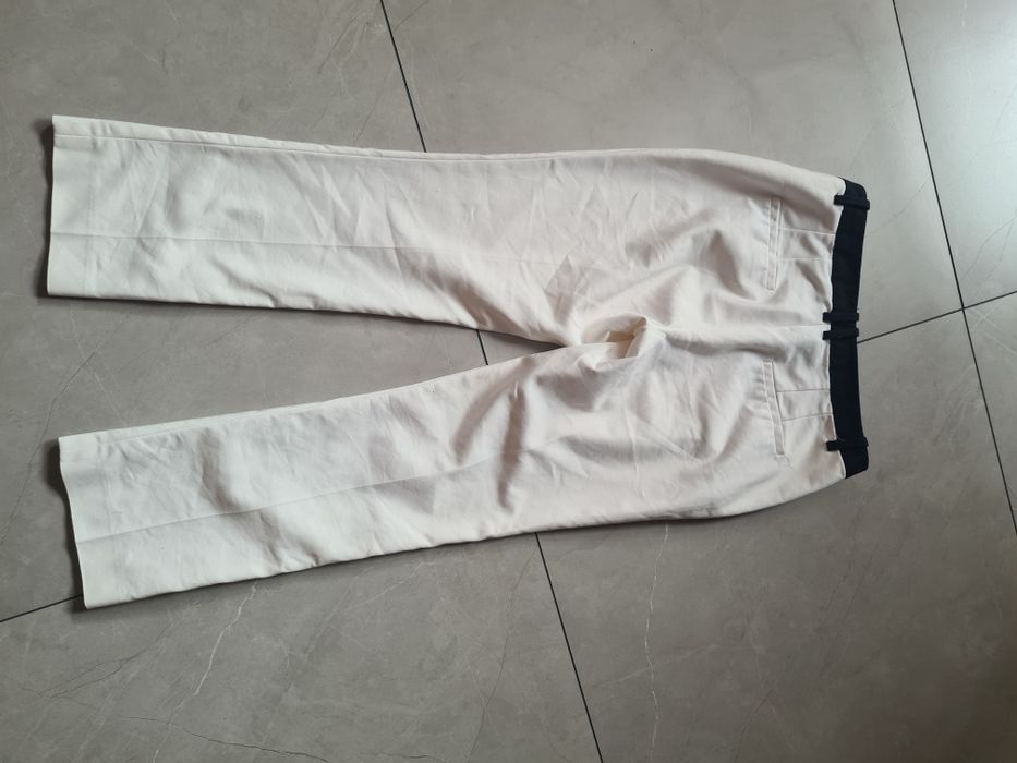 Spodnie Zara ecru 36