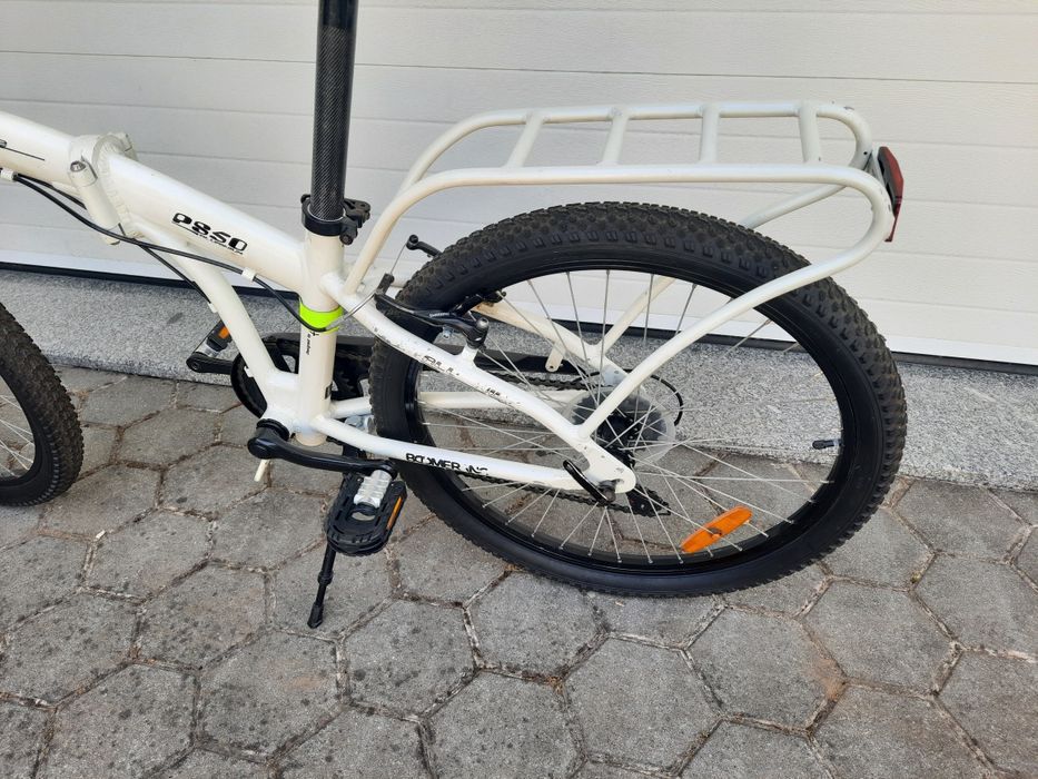Bicicleta dobrável roda 24 aluminio