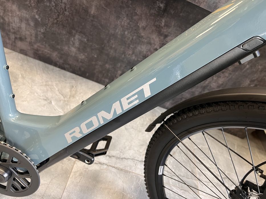 Piękny rower elektryczny ROMET E-MODECO SUV 504WH hydraulika