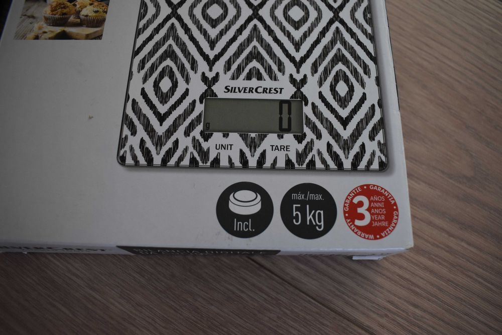 Balança eletrónica [alcance máximo 5 kg]