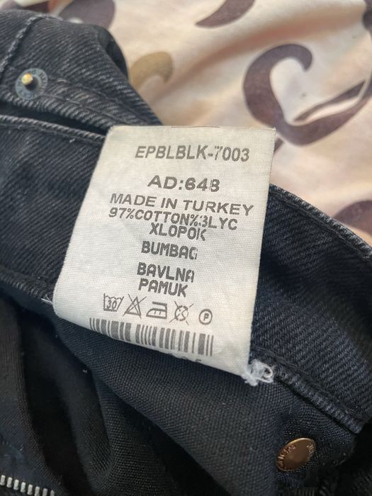 Чоловічі чорні моми джинси Hendricks Jeans / Розмір [34-L] Б/У