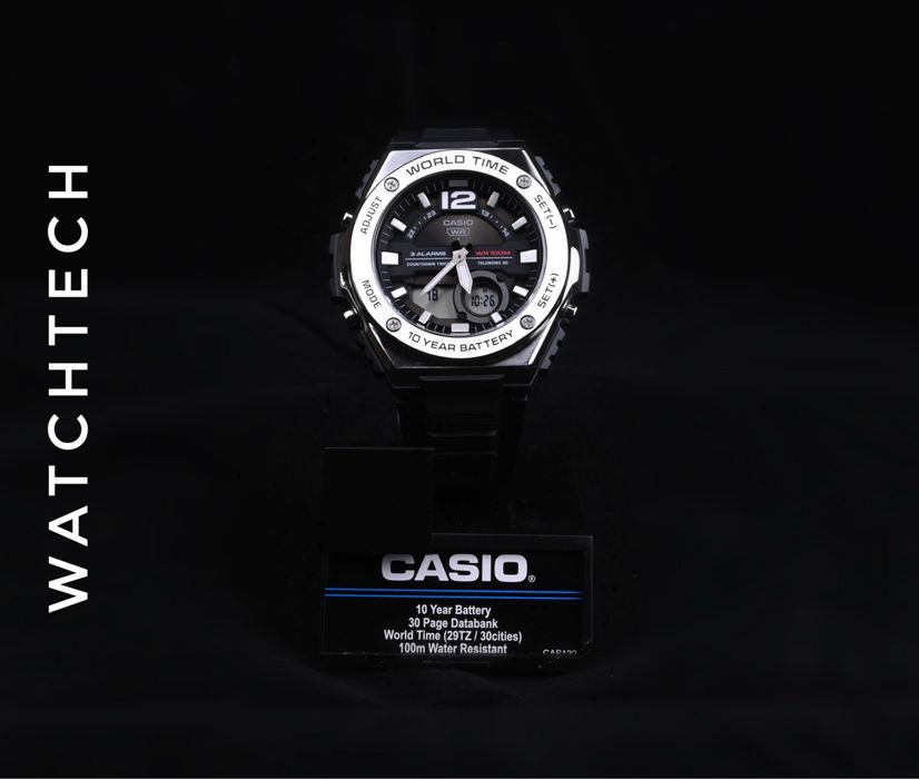 Годинник наручний Casio MWQ-100-1A новий оригінал водозахист 10 бар