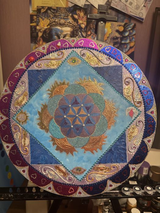 Мандала „Flower of Never Ending Love“