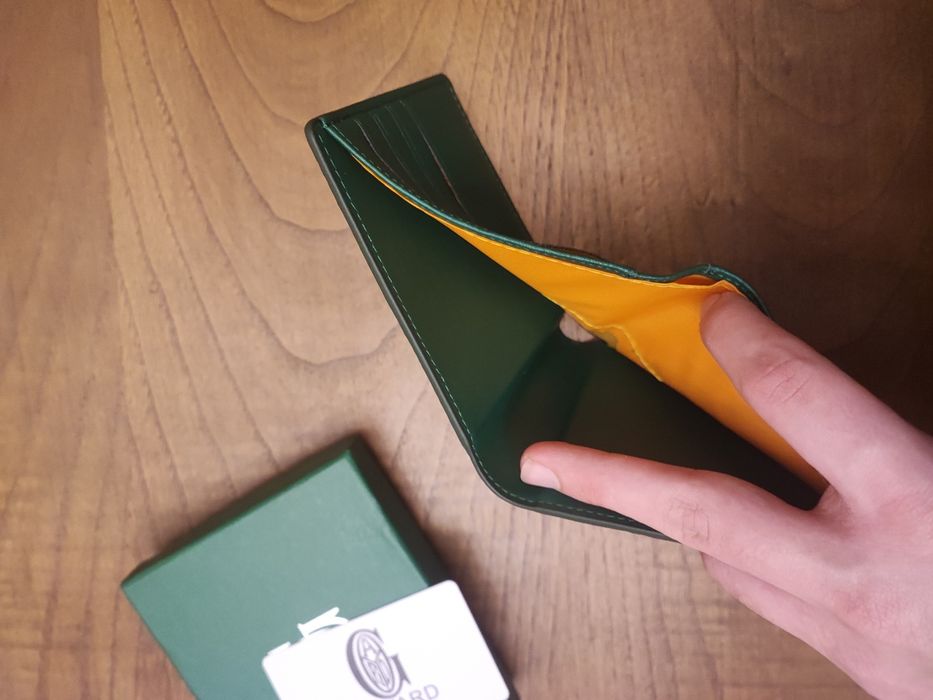 Carteira Goyard verde