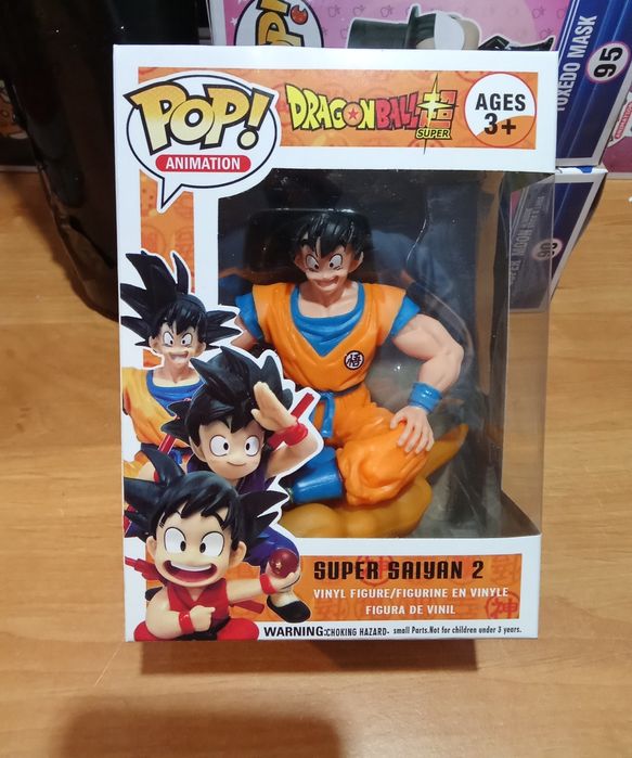 Songoku na nuvem mágica figura nova em caixa