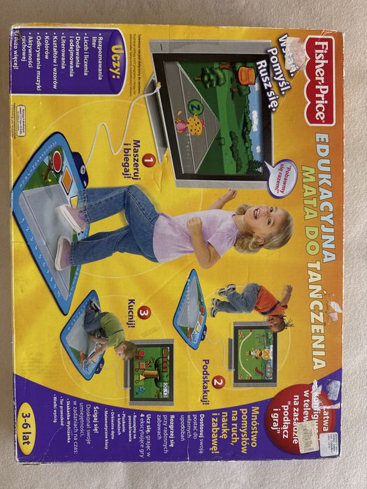 Mata edukacyjna Fischer Price dla dziecka 3-6 lat