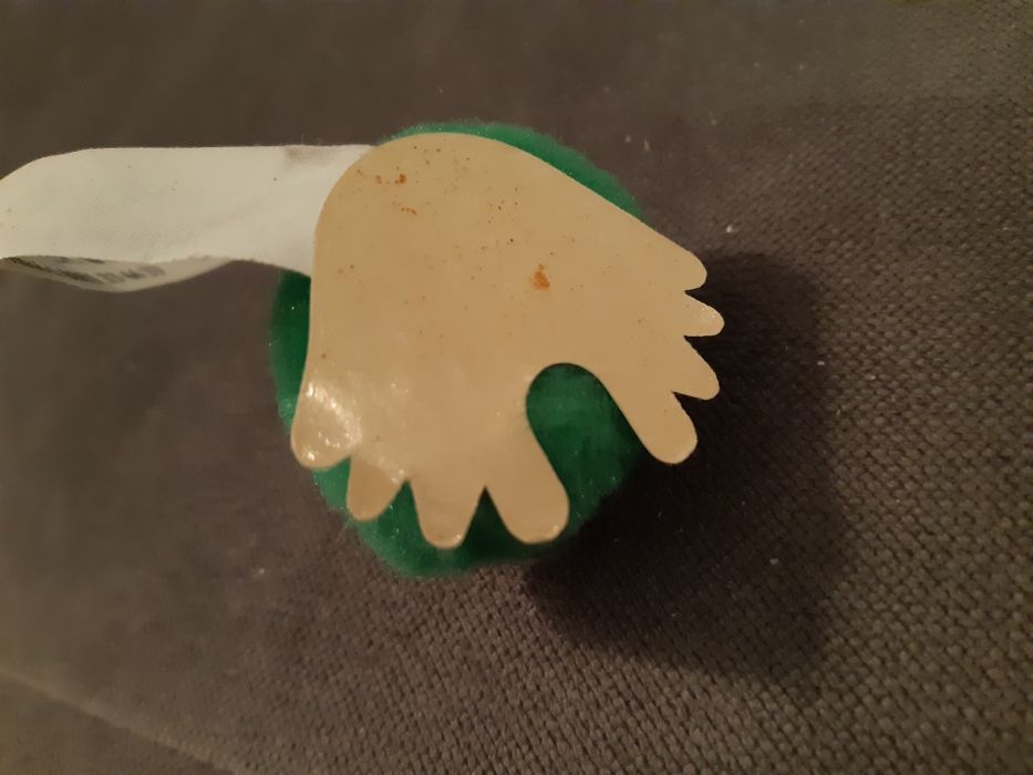 Zielony stworek budowniczy