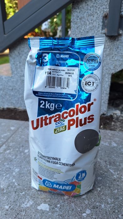 Fuga Mapei 2 kg kolor 114 antracyt